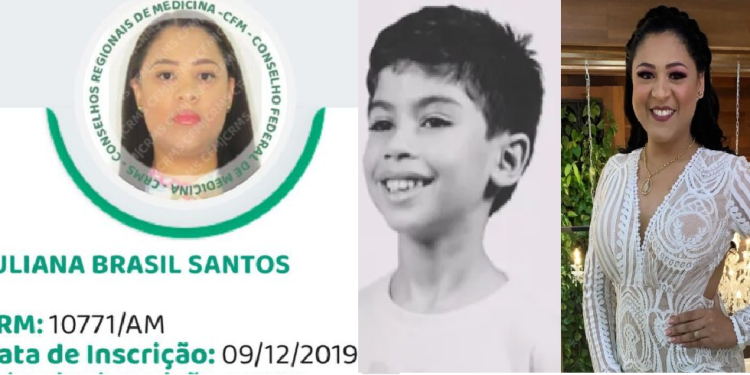 Identidade de médica responsável por superdosagem que m@tou garoto de 6 anos é revelada em Manaus
