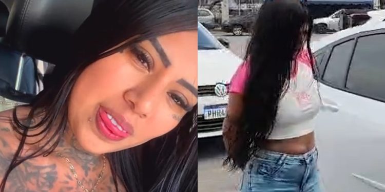 Vídeos mostram “Medusa de Manaus” sensualizand0 na rede social pouco antes de ser presa 