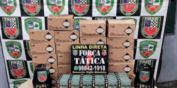 Suspeito é pres0 em Manaus com 4,6 mil munições dentro do carro