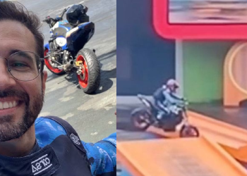 Vídeo: Piloto m0rr3 após acident3 durante show de motocross na frente de milhares de espectadores