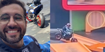 Vídeo: Piloto m0rr3 após acident3 durante show de motocross na frente de milhares de espectadores