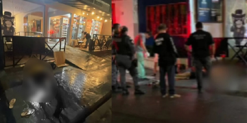 ‘Meu filho’, gr1ta mãe desolada ao encontrar rapaz m0rt0 a t1r0s em frente de tabacaria no Dom Pedro; veja