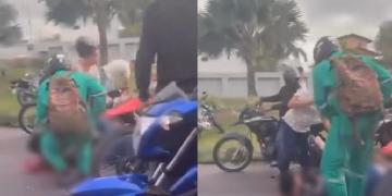 Vídeo: Duas pessoas ficam f3r1das em gr@v3 ac1dente na avenida Efigênio Salles