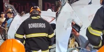 Vídeo grave: capotament0 deixa dois homens m0rtos na Autaz Mirim