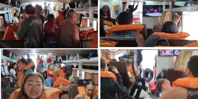 Vídeo: piloto de lancha mantem a calma e salva embarcação invadida por banzeiro no AM