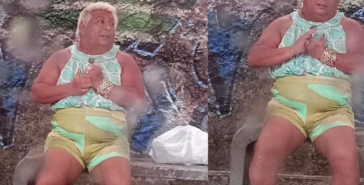 Mulher flagra Patixa solitária na parada durante chuva em Manaus: ‘blogueiros só querem se aproveitar’