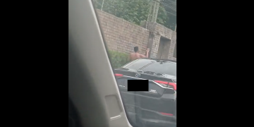 Vídeo: P3l@d@0 surpreende correndo próximo de igreja na avenida Mário Ypiranga