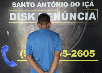 Homem é pr3s0 após ass@ltar comércio e deixar PM bal3ad0 no interior do AM