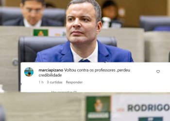 Vereador Rodrigo Sá é cobrado por votar a favor do “PL da Morte” contra professores: ‘vendido’