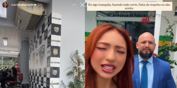 Ruivinha de Marte procura delegacia para tentar resolver cal0t3 que levou de ex-amigo: ‘O pior é ver deboche’