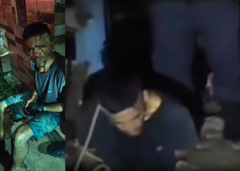 Vídeo: Homem já no ‘bico do urubu’ é salvo pela PM após ser s3questrad0 e t0rturad0 em Manaus
