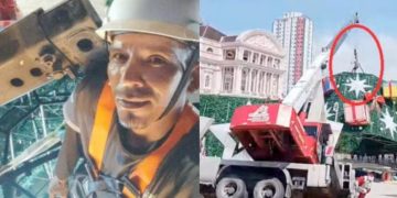 Trabalhador que m0rreu no tombamento do guindaste em Manaus é velado em Parintins