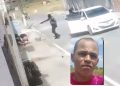 Câmera de segurança mostra momento em que jovem é executad0 com 30 tir0s 