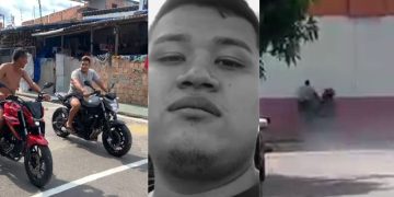 Vídeo mostra personal trainer m0rr3nd0 após b4ter moto durante racha em Manaus