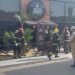 Fogo se espalha rapidamente e compromete estrutura de restaurante no Parque Dez