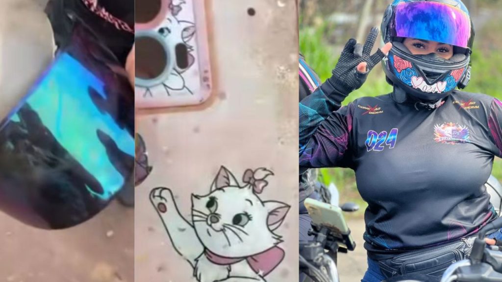 Viseira e capinha de celular não eram de motociclista da como desaparecida, explica colega de Fernanda