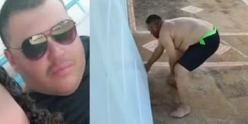 Em surt0, homem tenta at4car a ex com fac4 e é m0rt0 por policiais; veja o vídeo