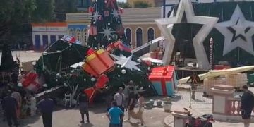 Após m0rt3 de trabalhador, governo cancela montagem da árvore de Natal no Largo