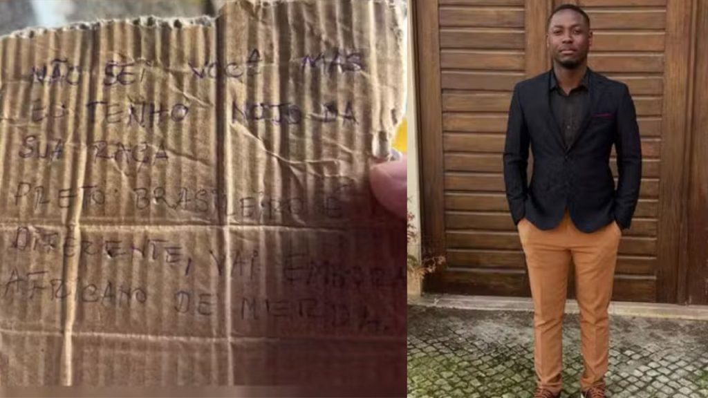 Zelador recebe mensagem r4cist4 em colégio e abandona o emprego: 'africano de merd4'