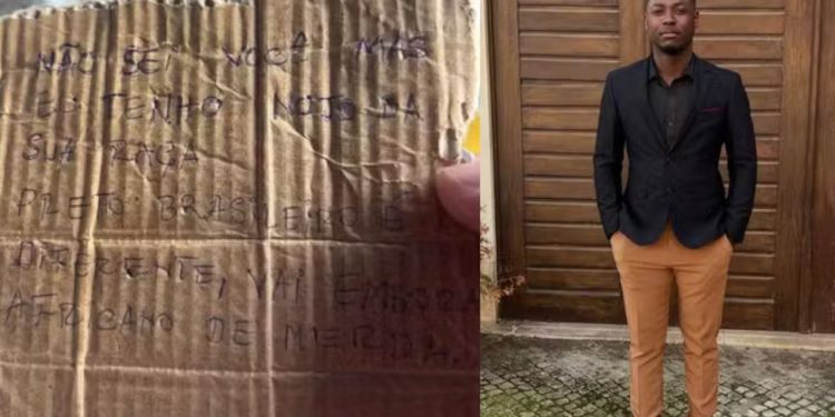 Zelador recebe mensagem r4cist4 em colégio e abandona o emprego: 'africano de merd4'