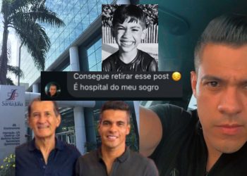 Empresário do All Night tenta censurar post sobre m0rt3 de Benício no hospital do sogro
