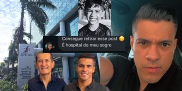 Empresário do All Night tenta censurar post sobre m0rt3 de Benício no hospital do sogro