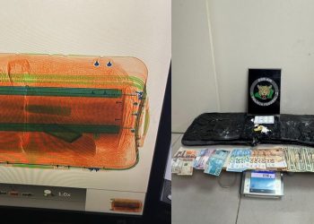 Venezuelano é pego com c0caín4 e foragido cai ao tentar sair do país no aeroporto de Manaus