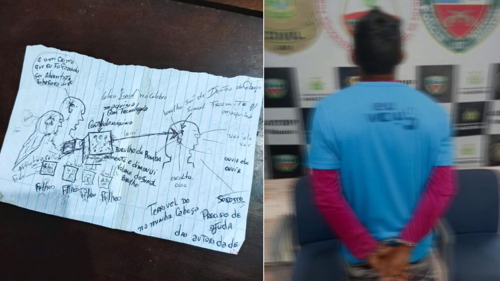 Homem at4ca vizinha com terçad0 após dizer que ela criou máquina de controle mental em Maués