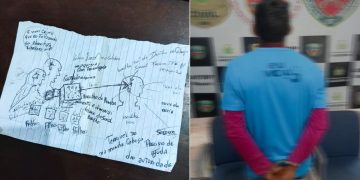 Homem at4ca vizinha com terçad0 após dizer que ela criou máquina de controle mental em Maués