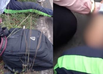 Carro atr0pel4 dois estudantes em avenida do Distrito Industrial conhecida por falta de sinalização adequada