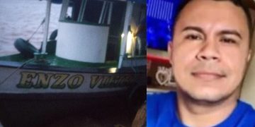 Raio at1nge embarcação e m4ta homem durante tempestade em Borba