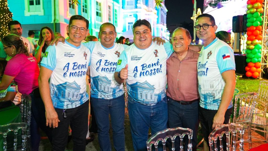 Presidente David Reis e vereadores da CMM prestigiam revitalização da Beneficente Portuguesa em ação solidária 'A Bené é Nossa'