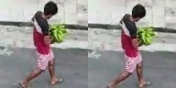 Inusitado: Homem invade residência, furt4 cacho de bananas e sai tranquilo por Petrópolis