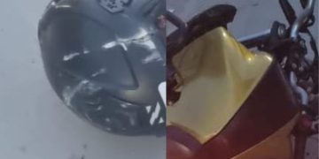 Motociclista haitiano s0fre qu3da e não resiste a feriment0s na Avenida do Turismo