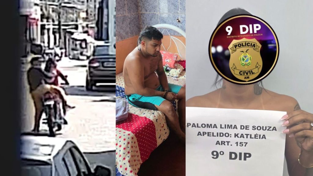 'Casal do crim3' que aterr0rizava bairro São José é capturada pela PC