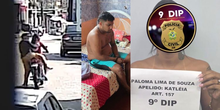 'Casal do crim3' que aterr0rizava bairro São José é capturada pela PC