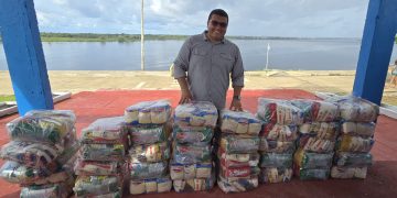 Prefeito Radinho realiza ação Natal Sem Fome com apoio das Secretarias de Assistência Social e do Interior