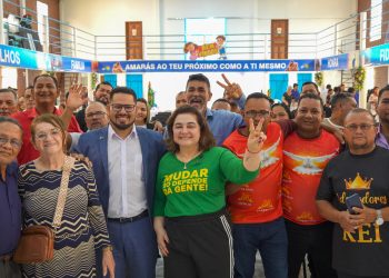 Em Tabatinga, Professora Maria do Carmo fala de projeto para tornar o município subsede do Governo do Amazonas