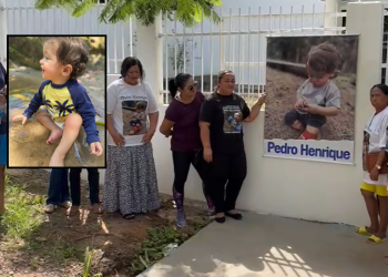 Família pr0testa em Presidente Figueiredo por m0rt2 de bebê durante sedação em cirurgia