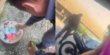 Cabo da Marinha alega furt0 por PMs durante abordagem em Manaus: ‘Esse dinheiro é nosso’; veja