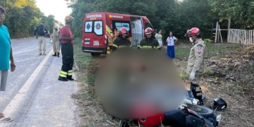 Motociclista de 31 anos p3rde a vida após c0lidir moto com carro na BR-174