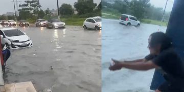 Vídeo: ruas em Manaus alagam e cidade entra em estado de alerta