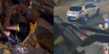 Ladrã0 é atr0pelad0 ao fug1r, consegue escapar a pé, mas ainda roda na p0rrad@ no Alvorada; veja