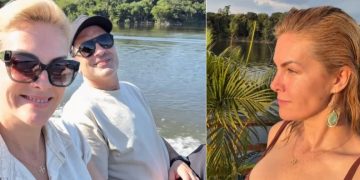 Vídeo: Ana Hickmann e Edu Guedes passam férias no Amazonas: ‘lugar que eu amo’