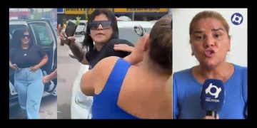 Vídeo: blindada vulgo “Peppa Pig” agride repórter Edila Chaves em Manaus  
