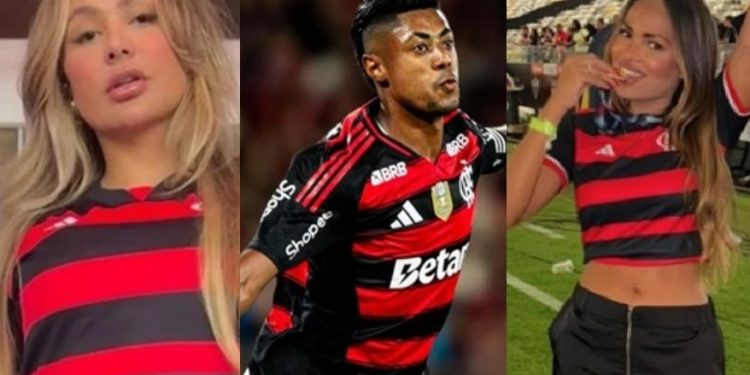 Amante e esposa de Bruno Henrique engravidam na mesma época