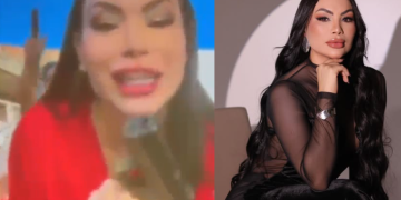 Ex-A Bordo faz dancinha exibindo arm@ de f0g0 ao lado de suposta mulher de traf1cant3 de Manaus; veja