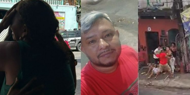 Família de suspeito divulga novo vídeo do borracheiro batend0 em mulher em Manaus