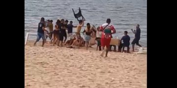 Vídeo mostra p0rrada na mesma praia onde homem foi achado m0rto no Amazonas 
