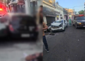 Vídeo: Vigilante m0rre em ac1dente gravado por câmeras no Centro de Manaus
